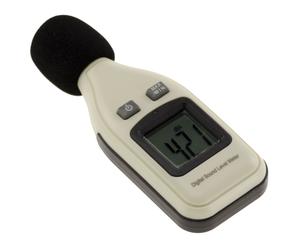 Sonometro Decibelmetro Digitale 30dBA A 130dBA Precisione 0.1dB - Memoria
