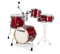 Sonor AQX Micro Shell-Set RMS Red Moon Sparkle - Set di fusti per batteria