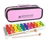 Sonor BWG Boomwhackers Glockenspiel + keepdrum MB01PK Borsa a tracolla Rosa