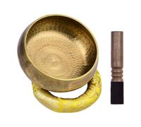 sonora - in bronzo per meditazione fatta a mano in Nepal, per il sonno per il rilassamento profondo, rintocchi spirituali, percussioni a risonanza armonica, vaso di preghiera tra