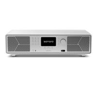 Sonoro Avaton bianco opaco - argento - Sistema Hi-Fi All-in-One, Napster, Qobuz, Tidal, Spotify, Deezer, Amazon Music, Digitale