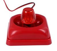 Sonoro E Luminoso Sirena Allarme, DC 12v/24v Sirena Stroboscopica Antincendio Allarme Luce Sonora, 115db Wired Lampeggiante Luce Stroboscopica Siren Allarme Acustico E Luce Rossa Allarme Di Sicurezza