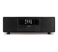 Sonoro Primus nero opaco - nero - Radio da tavolo FM o digitale Internet