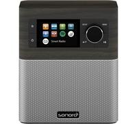 Sonoro Stream chêne - argent - Radio de table FM ou numérique Internet
