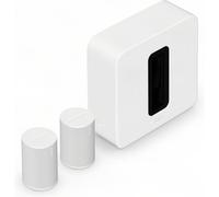 Sonos Confezione 2x Era 100 SL + Sub (Gen 4) bianco - Soundbar, AirPlay 2, Bluetooth, Wi-Fi, Subwoofer incluso