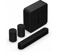 Sonos Confezione Beam (Gen 2) + 2x Era 100 SL + Sub (Gen 4) nero