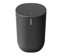 Sonos Move - L'altoparlante intelligente durevole alimentato a batteria per l'ascolto esterno e interno, nero, con Alexa integrato (include una base di ricarica)
