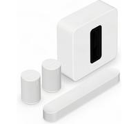 Sonos Pack Beam (Gen 2) + 2x Era 100 SL + Sub (Gen 4) bianco