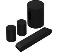 Sonos Pack Ray + 2x Era 100 + Sub mini noir - Soundbar, Dolby Atmos, AirPlay 2, Bluetooth, Wi-Fi, Subwoofer incluso, Amazon Alexa, Sonos Voice Control