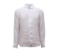 Sonrisa - Camicia Silvery Linen Shirt - - Shirts - Uomo - Bianco - S