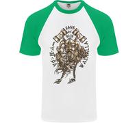Sons Di Odin Viking Valhalla Warrior Uomo S/S Baseball T-Shirt