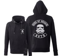 Sons Of Anakin Anarchy Patch Ricamati Felpa (S-3XL) Star Wars Andor Boba
