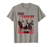 Sons of Anarchy Black And Red Poster Maglietta