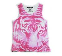 Sons of Heroes Uomo Tigre Canotta Rosa (SHTS005)