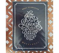 Sons Of Liberty Blu Argento Ed Carte da Gioco Nuovo Sigillato Art Uspcc Deck