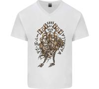Sons Of Odin Guerriero Viking Valhalla Maglietta In Cotone A V Per Uomo