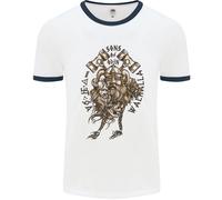 Sons Of Odin Viking Valhalla Warrior Uomo Ringer T-Shirt