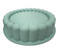 SONSMER Stampo in silicone per torte a molla, design rotondo a forma di fiore, accessorio antiaderente per cheesecake, guarnizione impermeabile