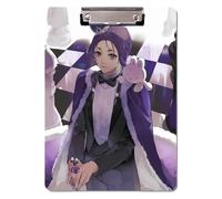 Sonsoke Anime Bachira Meguru - Raccoglitore scolastico, 31 x 22 cm, in plastica PP con clip per documenti A4, per esami e compiti a casa (Reo Mikage 3)