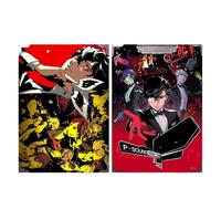 Sonsoke Arai Motoha Anime, raccoglitore in legno, 31 x 22 cm, con clip in metallo, per documenti A4, compiti e esami a casa (Joker 3)