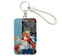 Sonsoke Furina Focalors - Custodia universale per carte di credito, 7 x 10 cm, per campus, bus, carta di credito (Nilou)