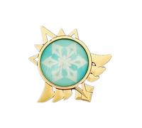 Sonsoke Genshin Impact Vision Mondstadt Portachiavi Merch God's Eye Time Gem Game Character Cosplay Portachiavi Ciondolo Accessori Elemental Gem Gift (Cryo)