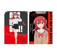 Sonsoke Gotoh Hitori Anime, raccoglitore in legno, 31 x 22 cm, con clip in metallo per documenti A4, compiti e esami a casa (Kita Ikuyo 1)