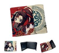 Sonsoke LAN Wangji Wei Wuxian Anime Portafogli Uomini Bi-Fold Portafoglio Carta di Credito Carta di Credito Portafoglio Multiuso per Uomo e Donna Regalo Cosprey, Multicolore, L, Moderno