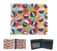 Sonsoke Men Wallets Bi-Fold portafogli ID Card Carte di credito Multi Purpose Wallet per uomini e donne Regalo Cosprey (Stile 9)