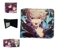 Sonsoke Men Wallets Bi-Fold portafogli ID Card Carte di credito Multi Purpose Wallet per uomini e donne Regalo Cosprey (Inumaki Toge 2)