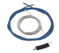 Clarks Acciaio Inox Sport Cambio Kit Cavo CLK F+R Ss Spt Pallini / MT Blu