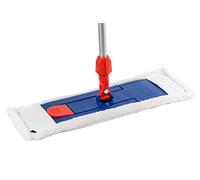 Sonty 1 set di mocio XL 50 cm, supporto pieghevole, asta in alluminio, mocio in microfibra (1)