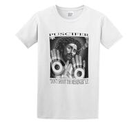 sonvsee Unisex T-Shirt Puscifer Dont Shoot The Messenger Funny Soft White 3XL