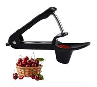 Sonwaha Tocciolatore per ciliegie e olive,Snocciolatore Multifunzionale Per frutta Di Qualità Alimentare per Cucina di Casa Picnic Campeggio Ristorante Bar Nero