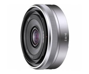 SONY 16mm F2.8 SILVER SEL16F28 Obiettivo E-mount APS-C