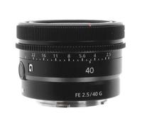 Sony 40mm 1:2.5 FE G (SEL40F25G) nero | nuovo | confezione originale | 30 Mesi di Garanzia | AN602055