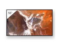 Sony FW-55BZ30P Display professionale 4K HDR da 55 pollici con standard Deep Black antiriflesso, installazione flessibile e usabilità migliorata.