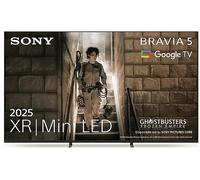 SONY 55 BRAVIA 5 XR55B TV MINI LED, SMART TV, ", Mini Processore AI XR Clear Image, Nero
