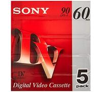 Sony 5DVM60R3 Mini DV 60min 5pc(s) audio/video cassette - audio/video cassettes