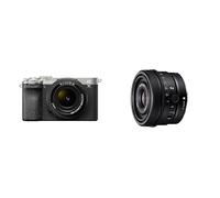 Sony α7CII + Lente SEL2860, Zoom 28-60mm F4-5.6 (Argento) + SEL-24F28G - Obiettivo Full-Frame Focale Fissa 24mm F2.8