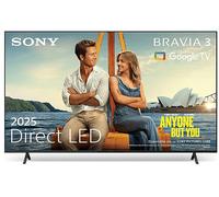 SONY 85 BRAVIA 3 S35BP TV D-LED, SMART TV, ", Processore X1, Nero, Classe E