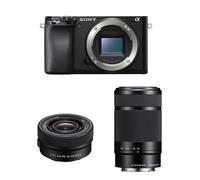 SONY A 6100 + E PZ 16-50 mm f/3,5-5,6 + E 55-210 mm f/4,5-6,3 - Nouvo
