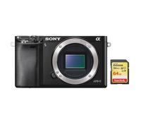 SONY A6000 Corpo nero + scheda SD SanDisk Extreme 64G