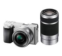 Sony A6400 + 16-50 mm OSS + 55-210 mm OSS (Sidabrinis) | (ILCE-6400Y/S) | (α6400) | (Alpha 6400)