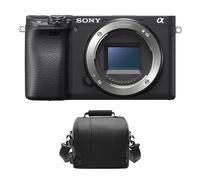 SONY A6400 Corpo nero + borsa per fotocamera