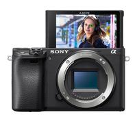 SONY A6400 nero + SONY SEL 16-50MM + SONY SEL 55-210MM + scheda SD da 64 GB