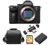 SONY A7 III Corpo+scheda SD da 64 GB+borsa+batteria PNP-FZ100+lettore di schede di memoria