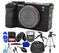 Sony A7c II Mirrorless Fotocamera (Nero) Ilce-7cm2/B - 12PC Set Accessori