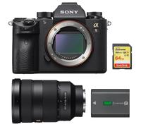 SONY A9 + SEL 24-70MM F2.8 GM + scheda SD da 64 GB + batteria SONY NP-FZ100