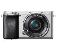Sony Alpha 6100 Kit Fotocamera Digitale Mirrorless con Obiettivo Intercambiabile SELP 16-50mm, Sensore APS-C, Video 4K, Real Time Eye AF, Real Time Tracking, ILCE6100AB + SELP16502B, Argento